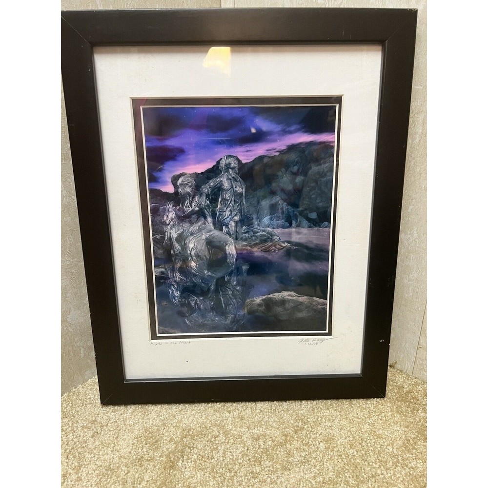 “Angels in the night” Framed Picture